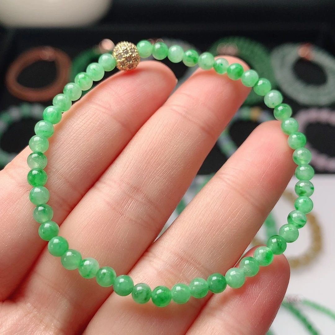 翡翠未镶嵌手链翡翠