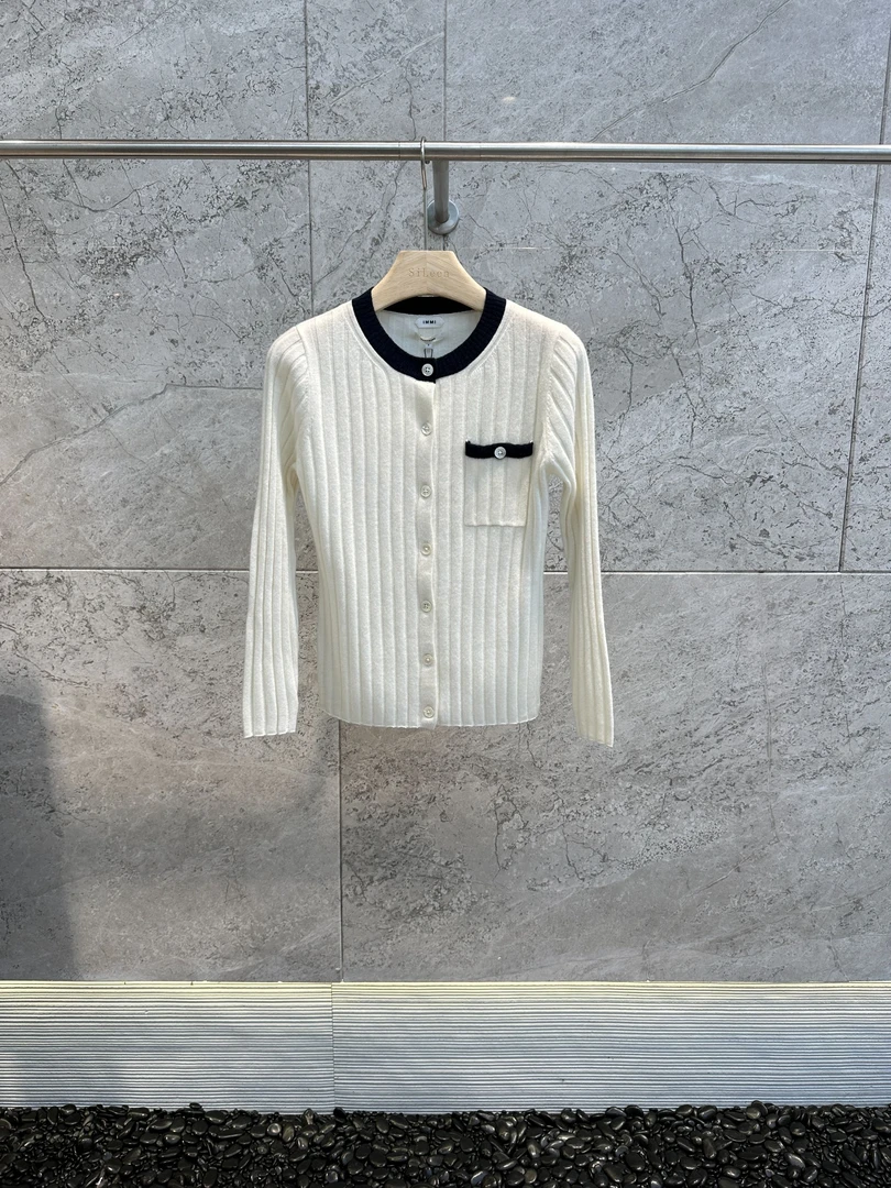 【immi】设计师品牌25冬新品宽罗纹长袖针织衫0908X
