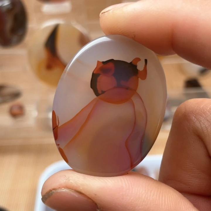 玛瑙/玉髓吊坠未镶嵌