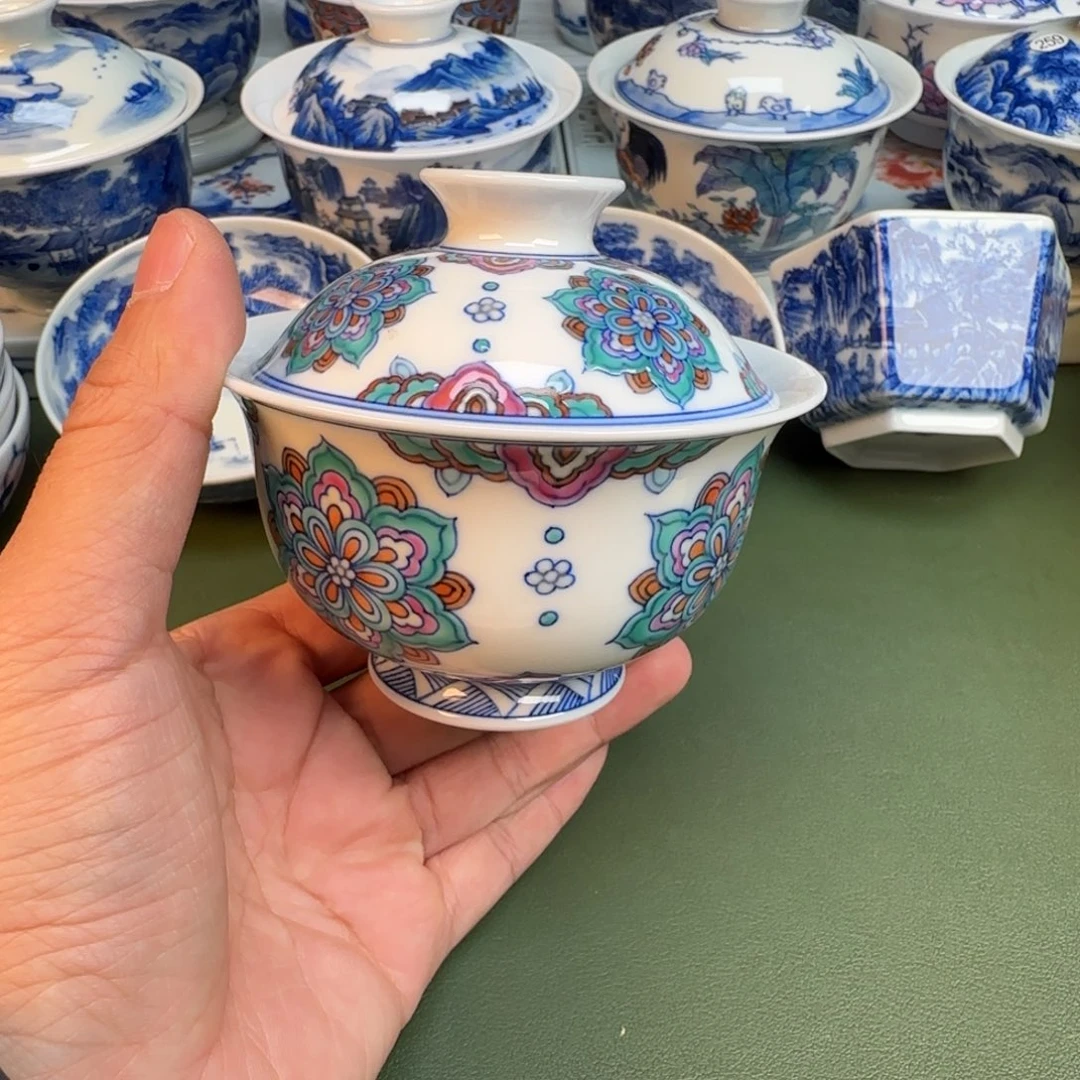 陶纯手工纯手绘茶具316