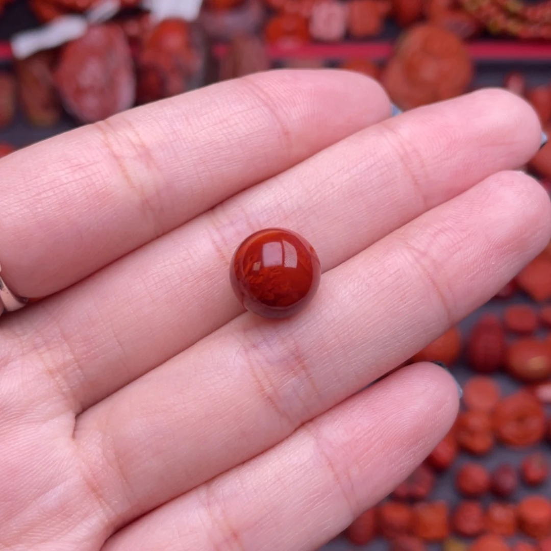 【闪购商品】南红玛瑙配饰11未镶嵌半***?