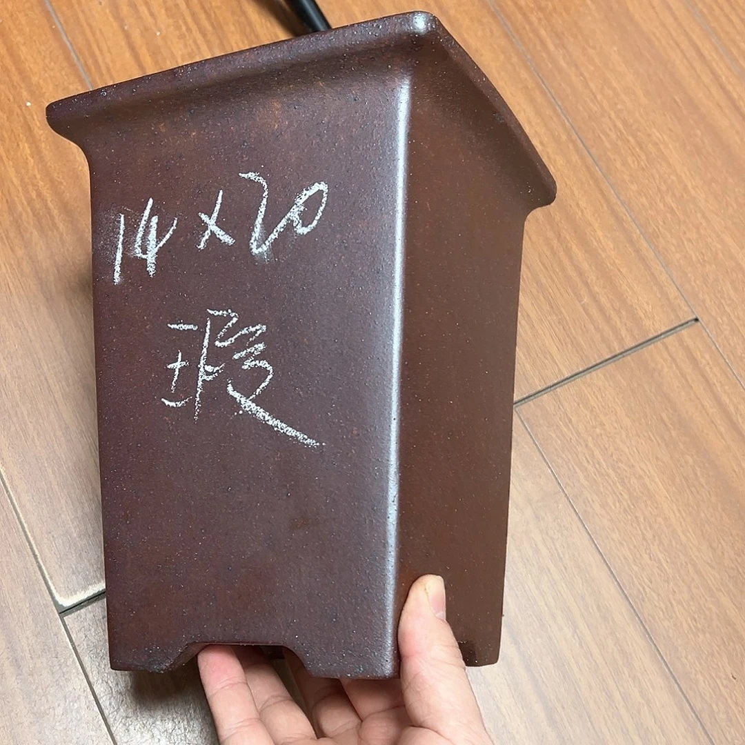 紫砂花盆微瑕 周之夏精品紫砂花盆