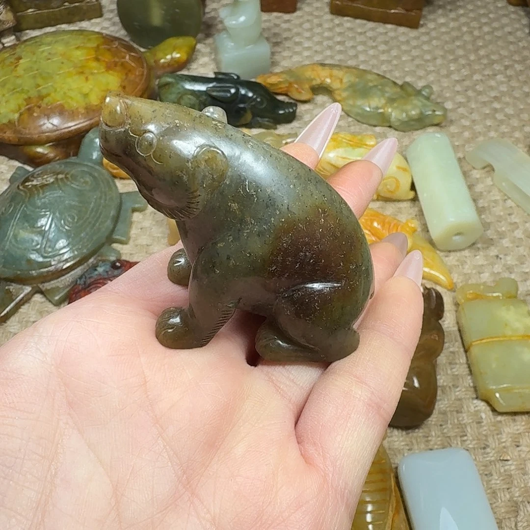 白玉菩提吊坠挂件