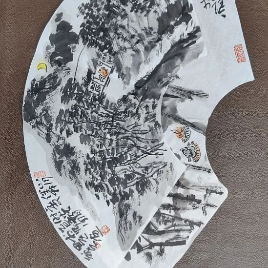 王***新国画丑石大写意文人画2幅