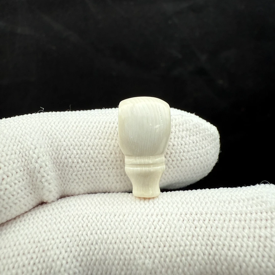K1825瑕疵福利天然猛犸牙三通 9.5*18.5mm一物一图 假一罚十