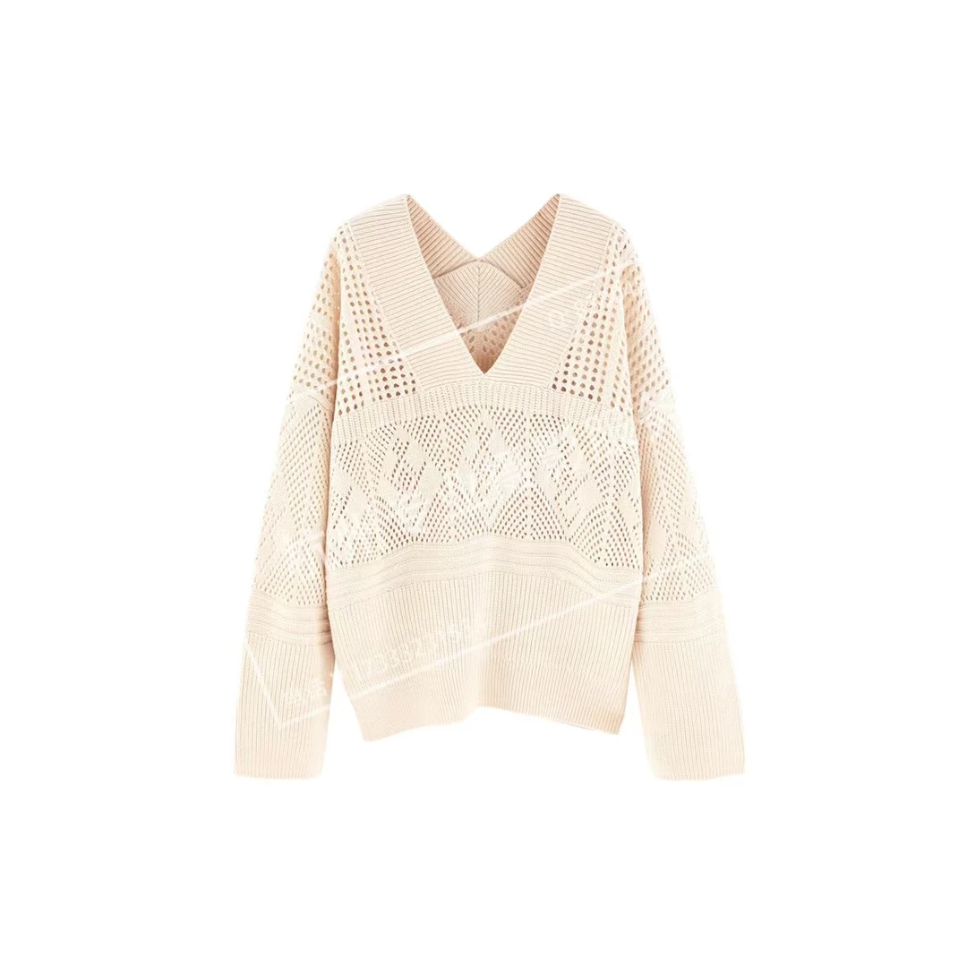 《抱抱专属》鸡心领小毛衫宽松