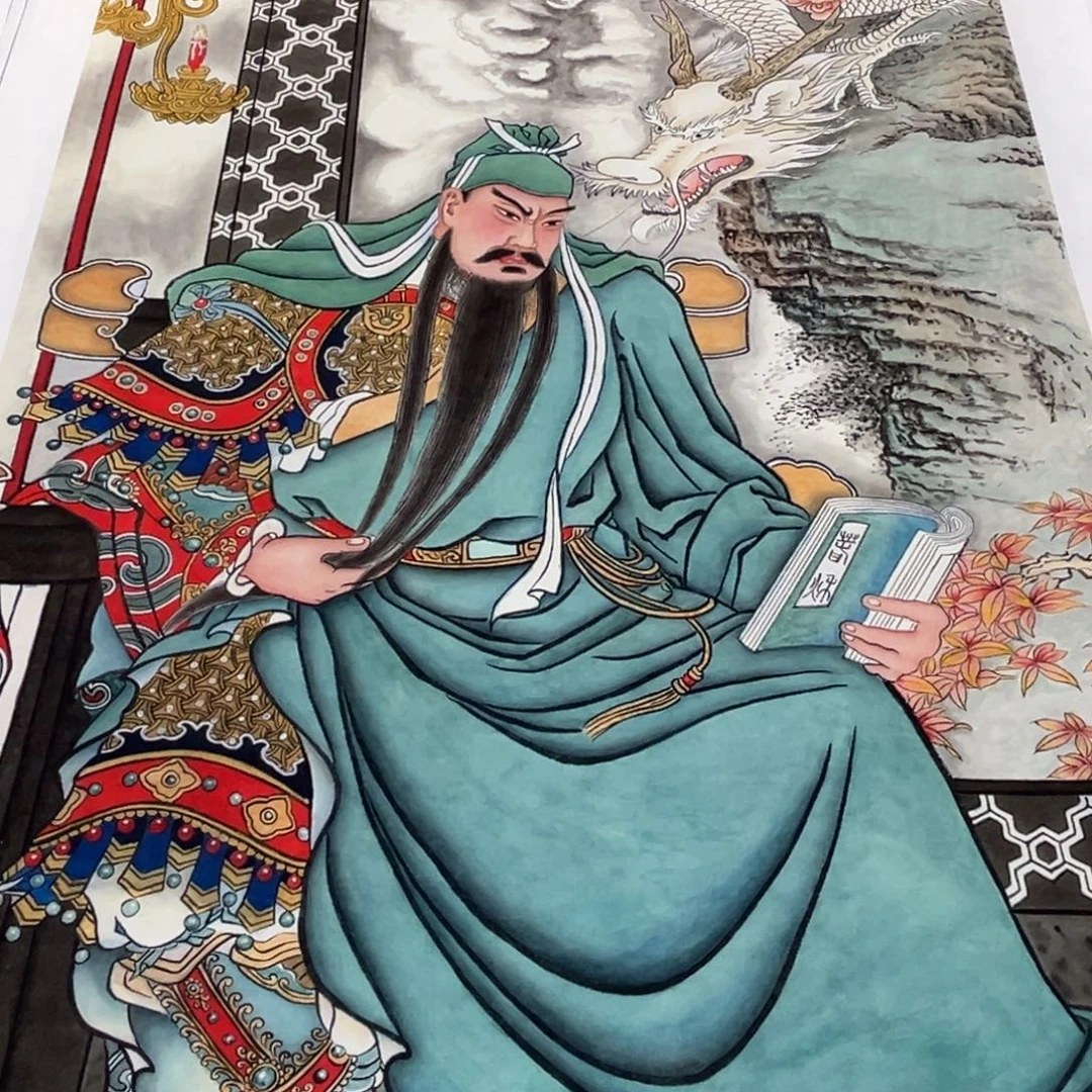 国画精品夜读春秋