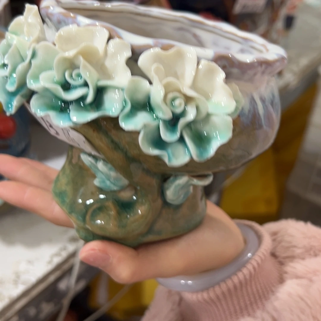 满20米秒退拉黑多肉花盆