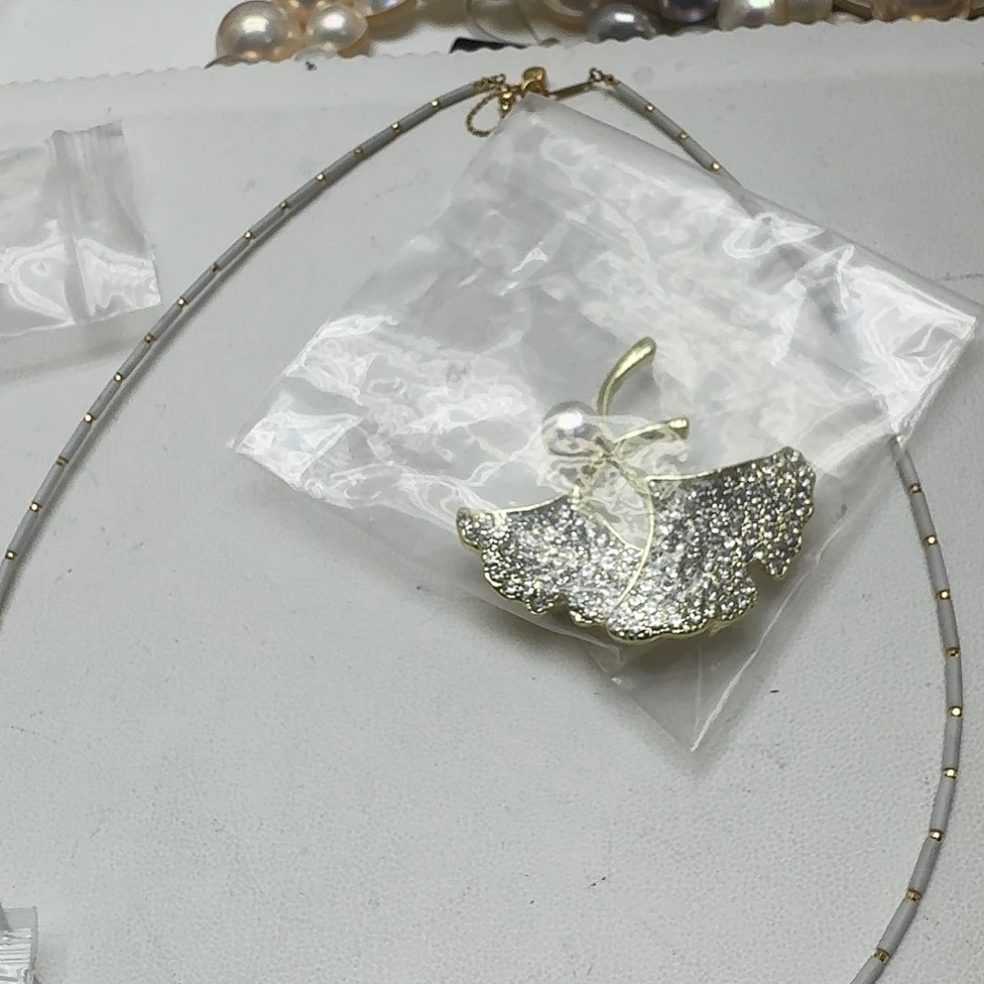 未镶嵌颈饰淡水珍珠