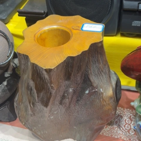 蜜安罐瓷香炉锡茶则