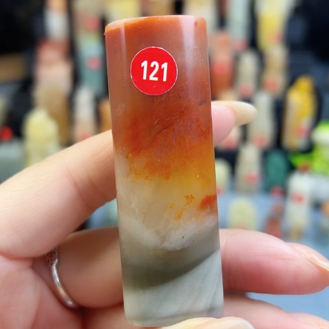 印石老挝石1.8×2.3×6.6包刻四字