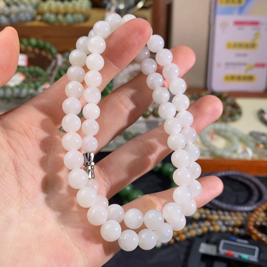 和田玉手链未镶嵌