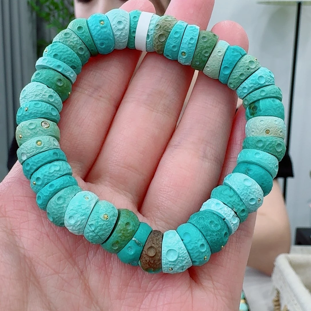 未镶嵌绿松石珠宝奇石