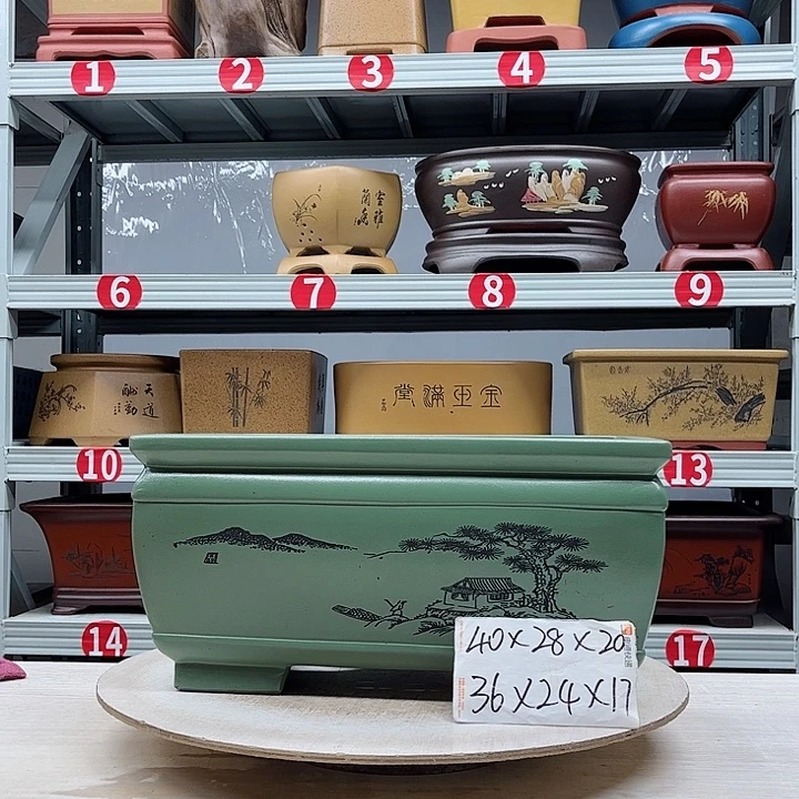 紫砂花盆紫砂花盆