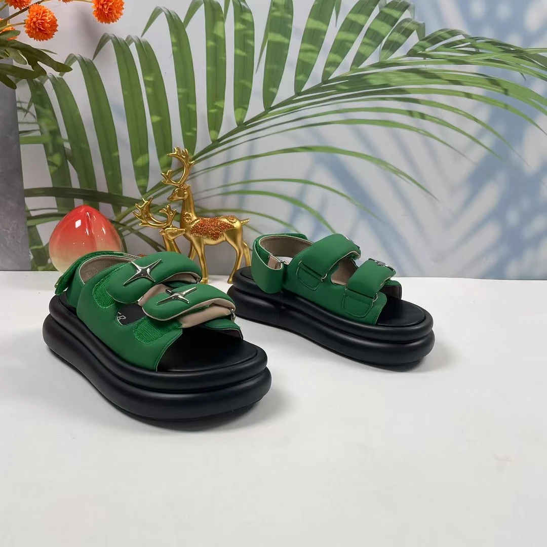 小强家女鞋 芽儿家时尚凉鞋（Y74-27-1）（W34AYV2619906）