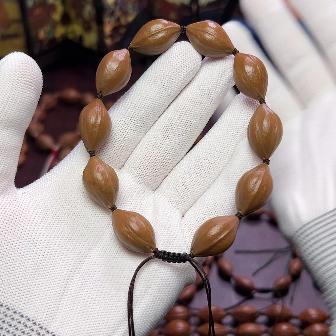 橄榄核手串/手链油 红皮 1.4 2.3左右