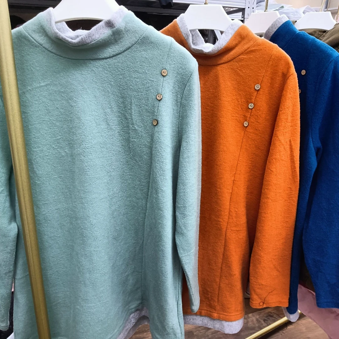 外贸原单女士毛衣长袖时尚休闲