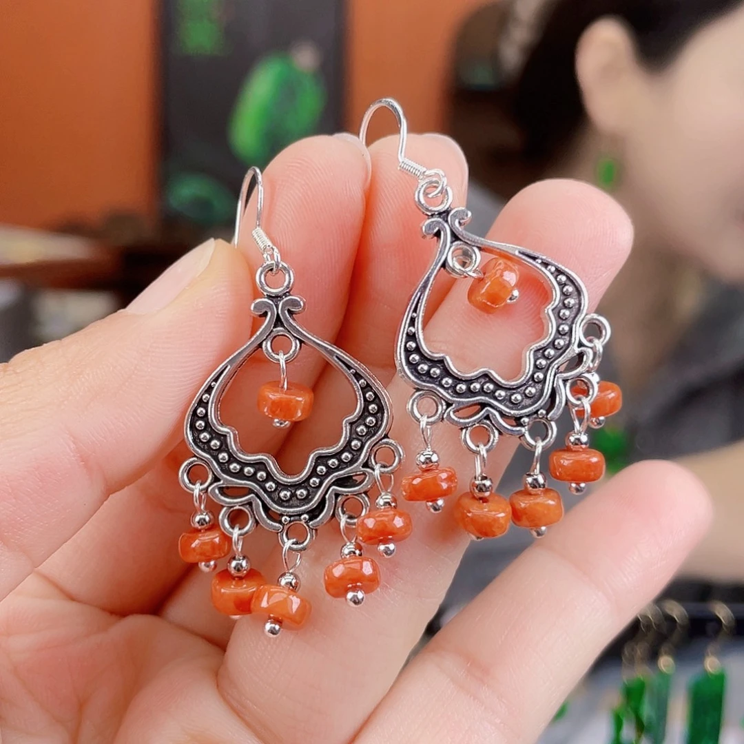 翡翠未镶嵌耳饰饰品