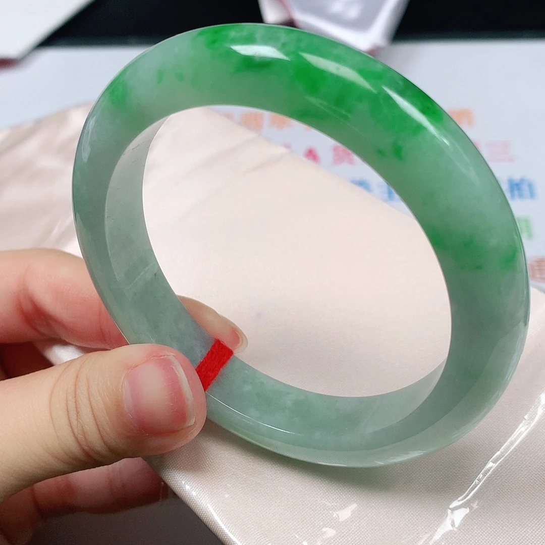 翡翠未镶嵌手镯1478