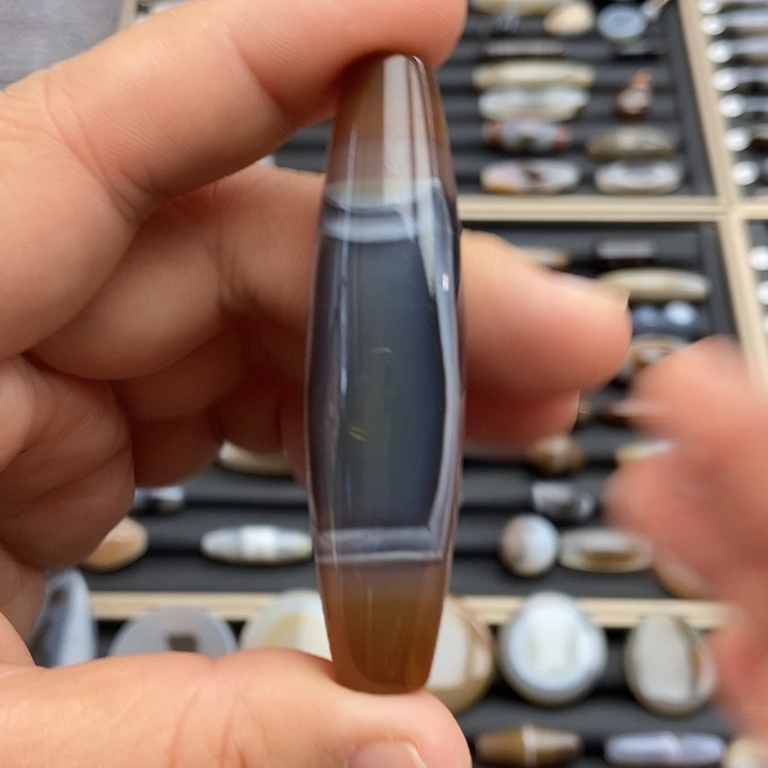 玛瑙/玉髓合金颈饰