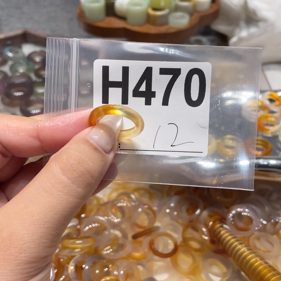 玛瑙/玉髓未镶嵌戒指470