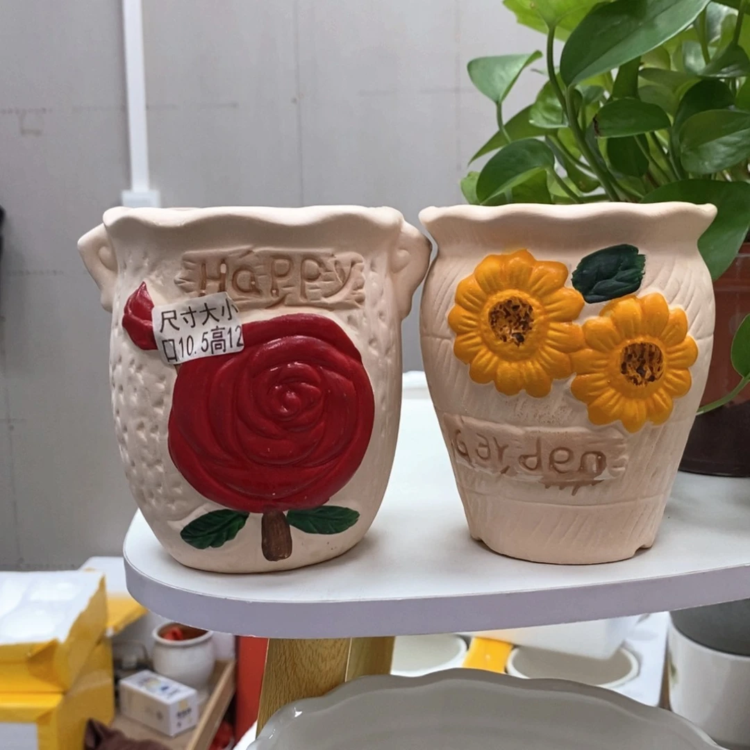 @夏西陶瓷花盆@@5838286