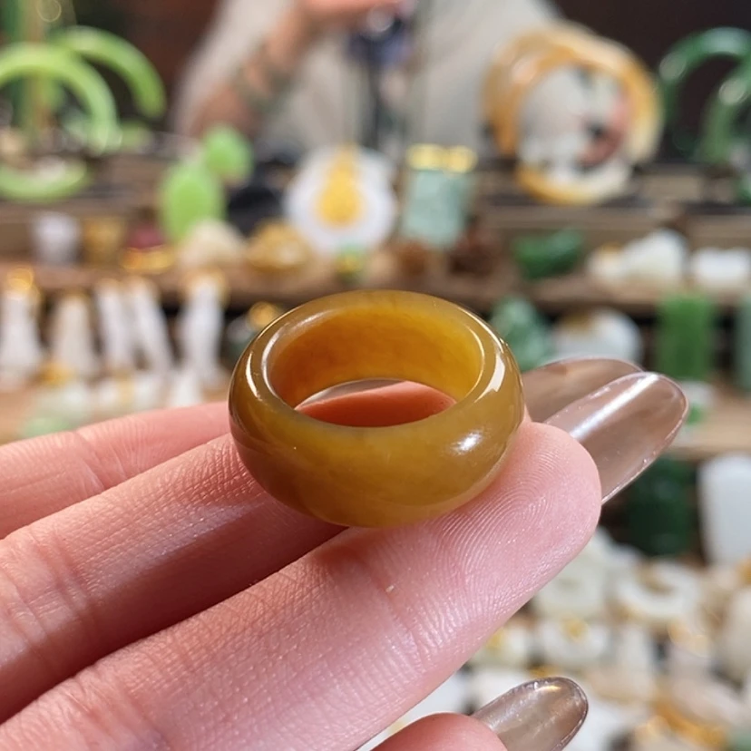 【闪购商品】和田玉戒圈12未镶嵌