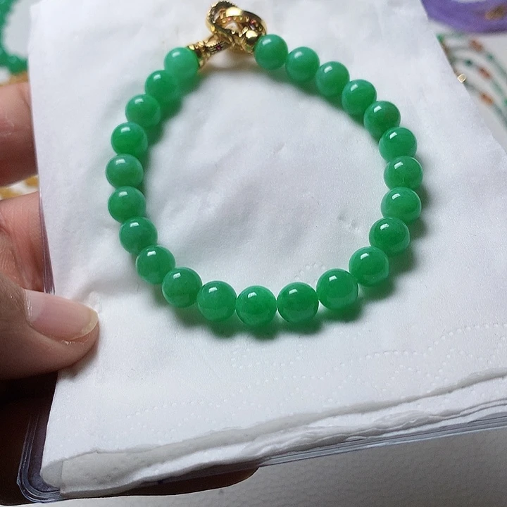 定制翡翠未镶嵌天然缅甸翡翠A货卡7.6