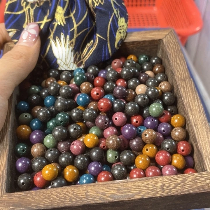 泥塑0.8合香珠多宝瑕疵珠香包约90克