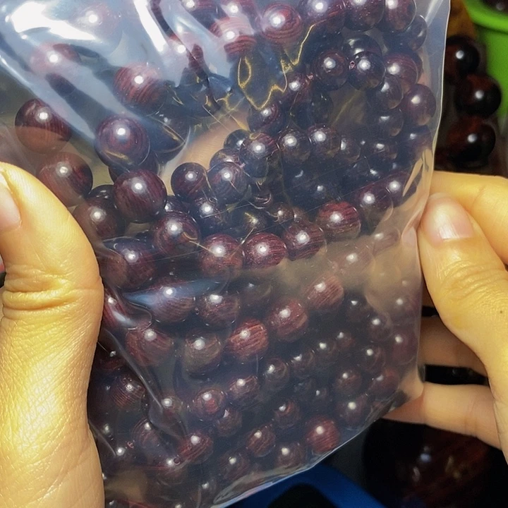 黄花梨/降香黄檀手串/手链胖*紫油梨油性好好看，2串