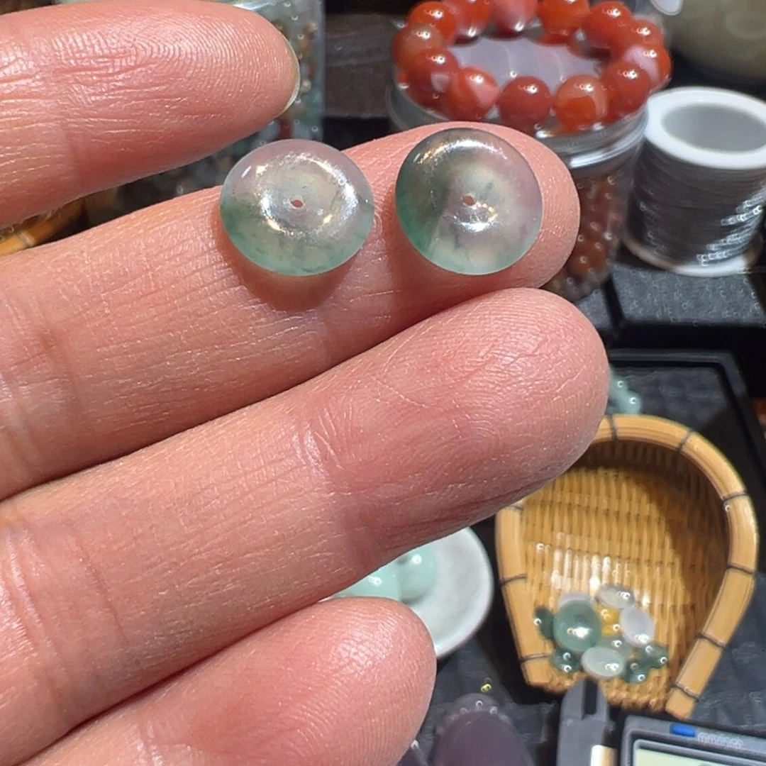 定制翡翠未镶嵌平安扣