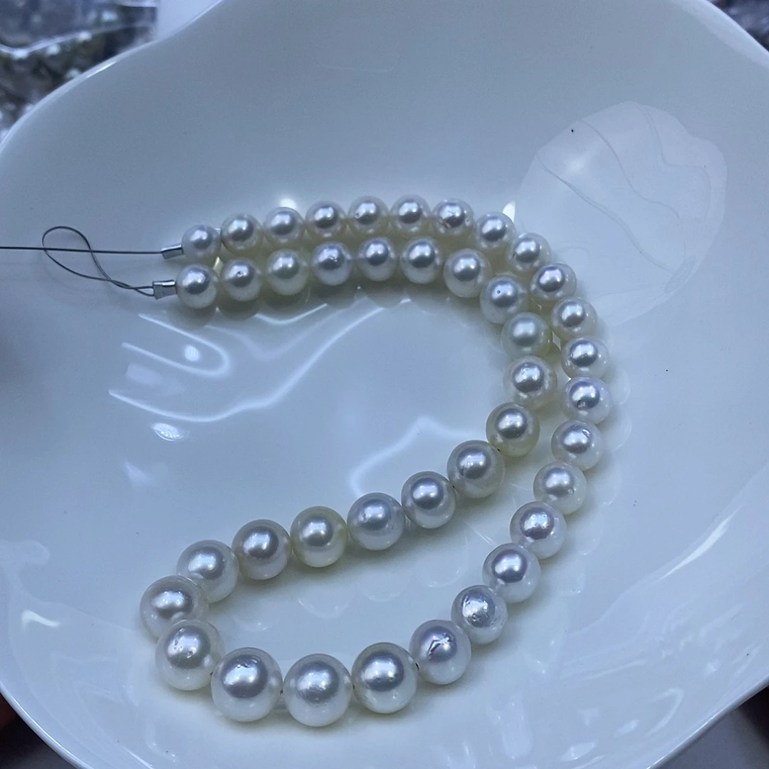 银S925镶嵌颈饰海水珍珠