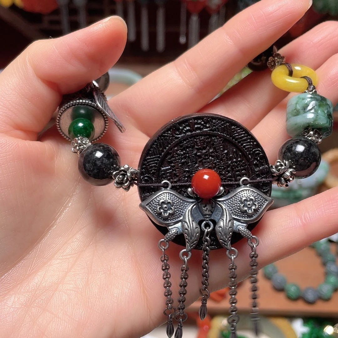 翡翠未镶嵌手链饰品