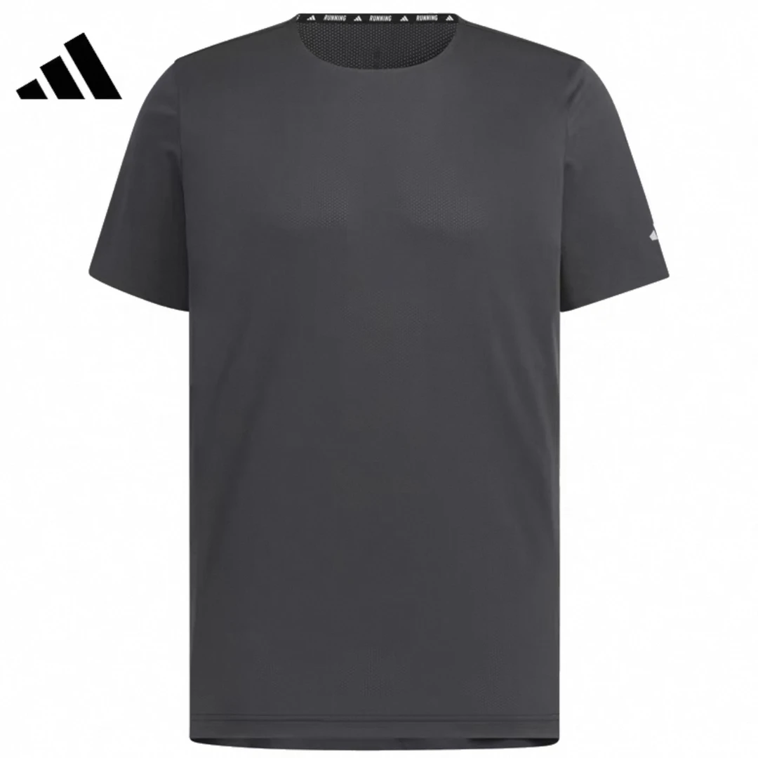 adidas/阿迪达斯男款透气宽松亲肤运动休闲圆领短袖T恤JY7010