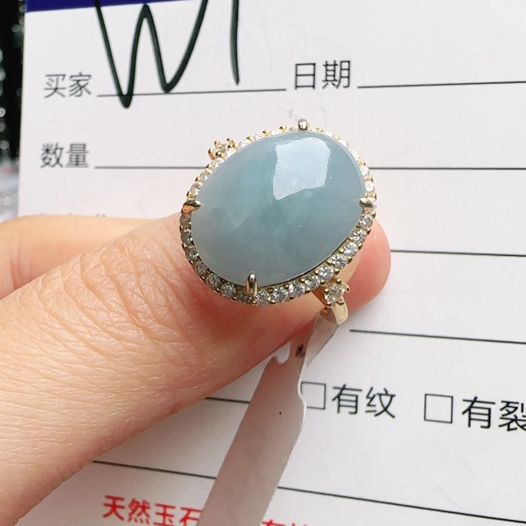 银S925镶嵌手链翡翠