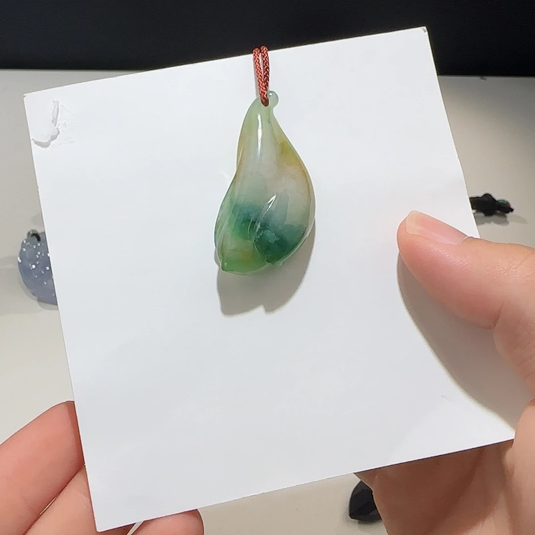 翡翠未镶嵌颈饰Han