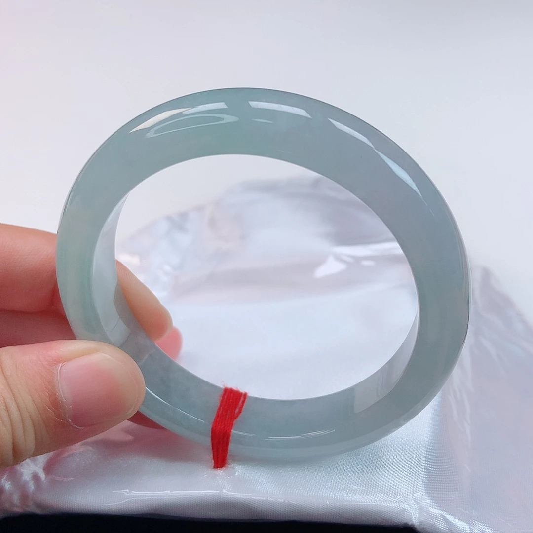 翡翠手镯未镶嵌55正圈