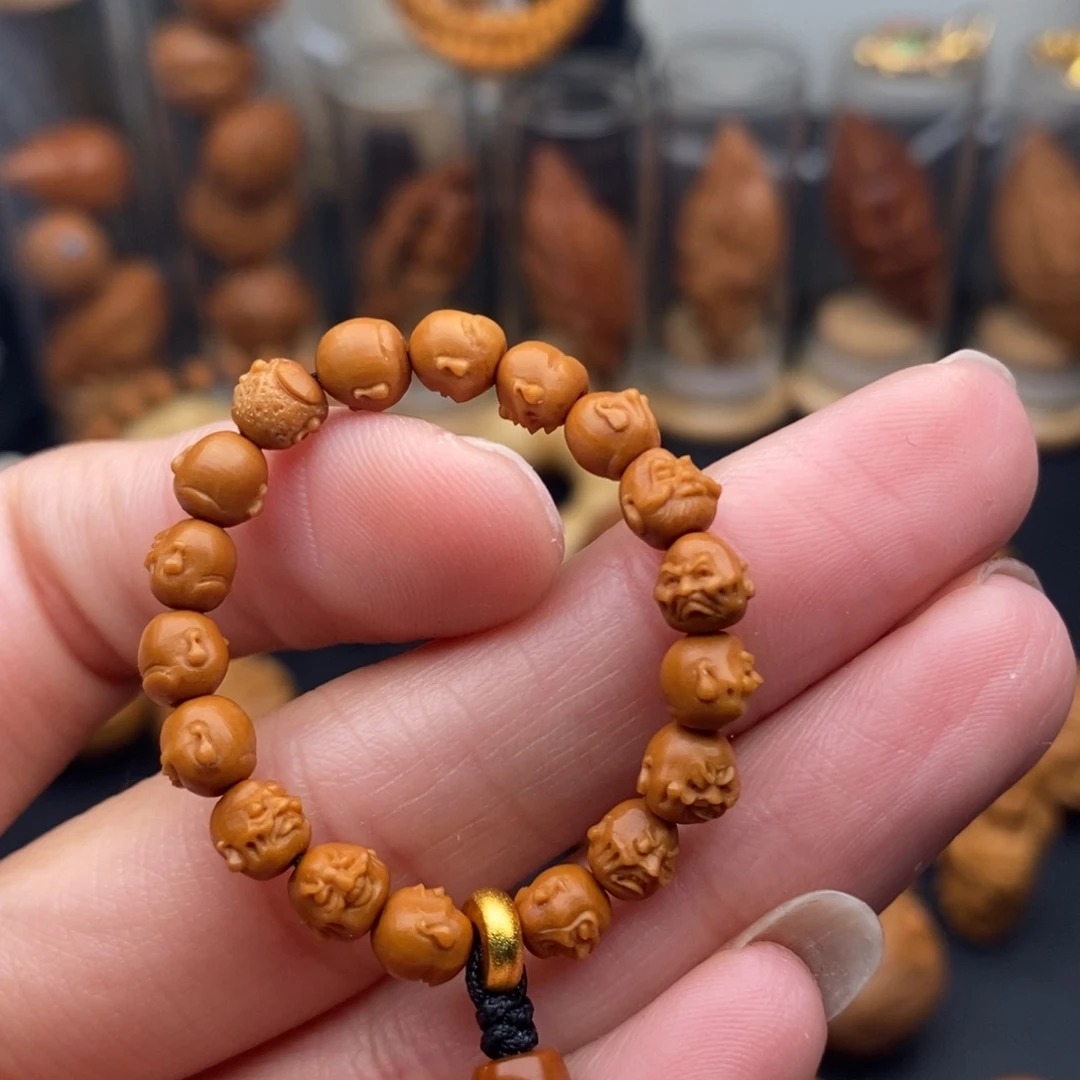 吱***吱橄榄核吊坠核尖十八罗汉