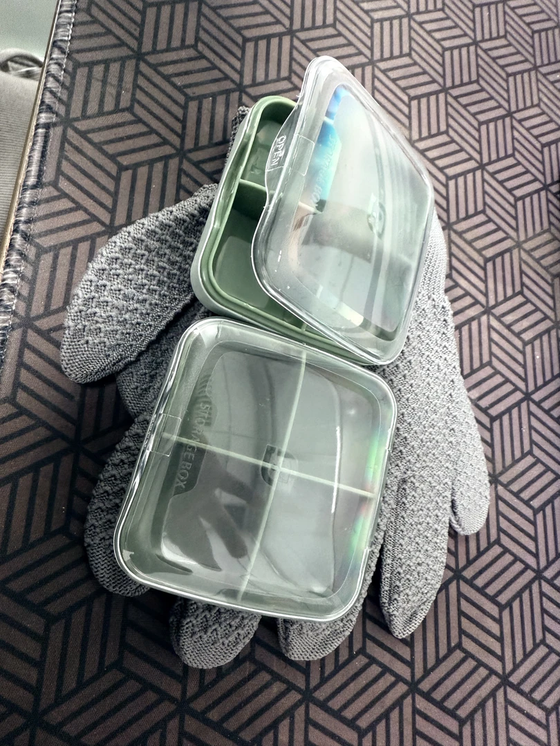 文玩菠萝纹手套盒子套装 5双 每双两只+2个文玩盒子