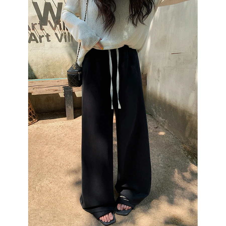 张贝贝 春日马德里 空气层 休闲系肤感云朵裤