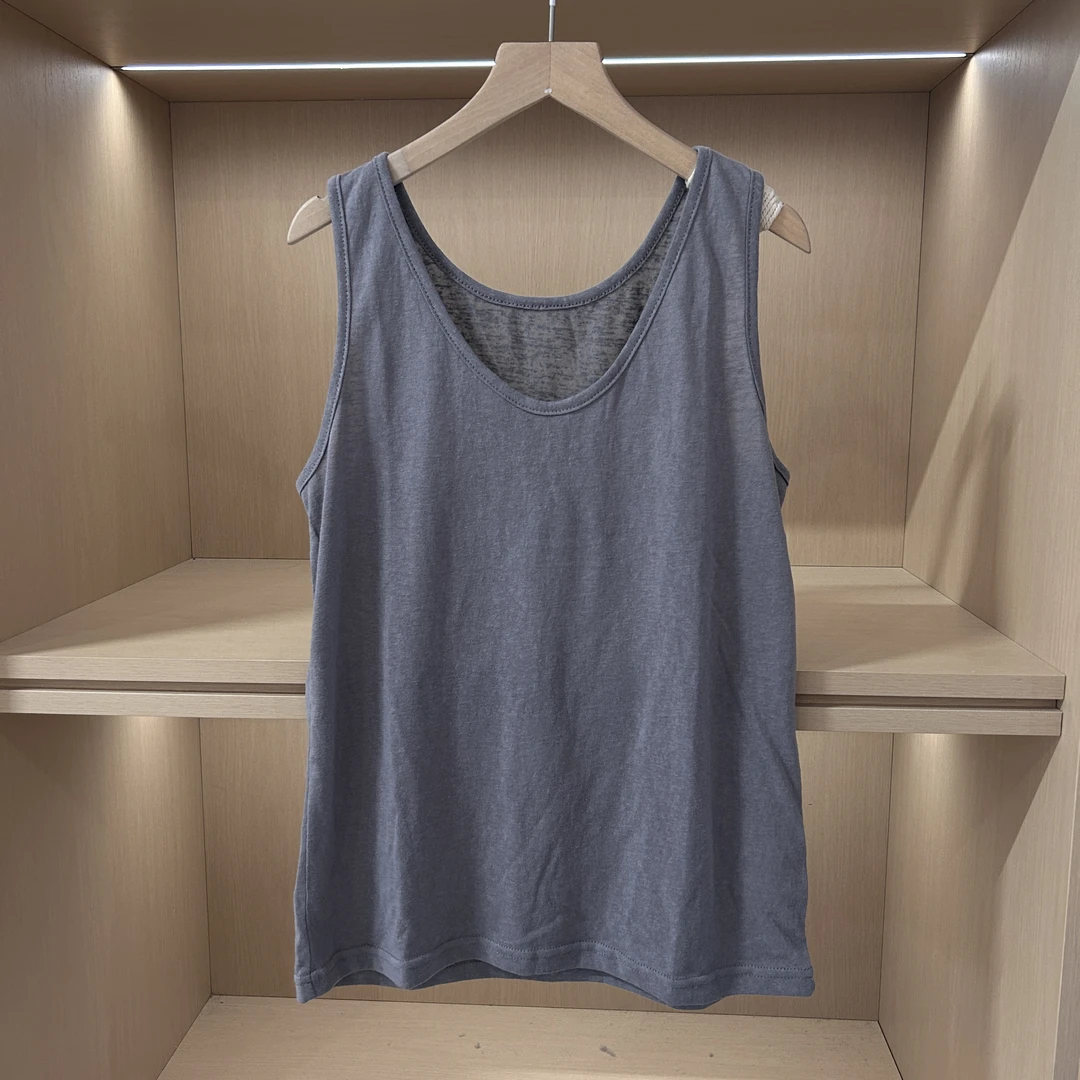 夏季新款韩系V领纯色吊带背心打底8310（衣长63推荐140斤）