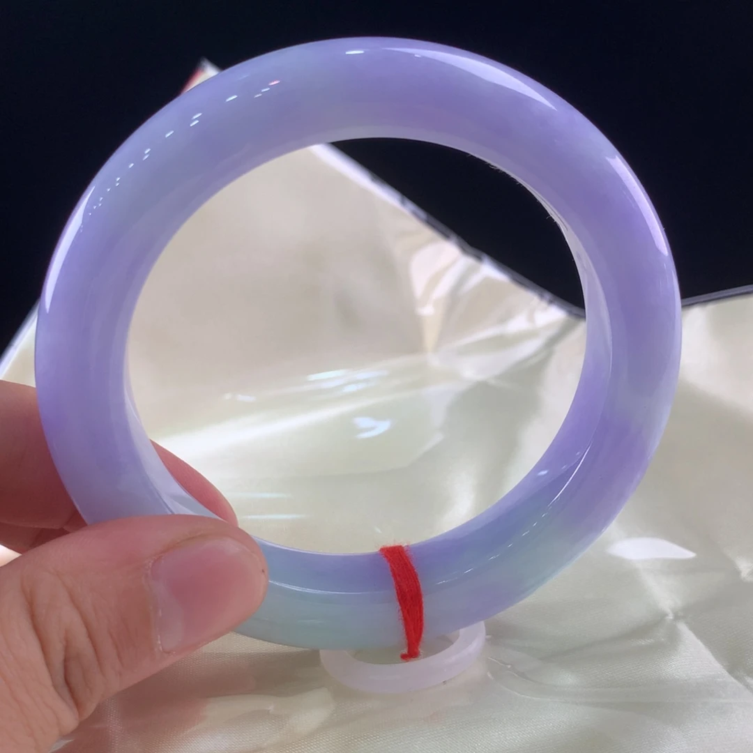 翡翠未镶嵌手镯圈口58.2