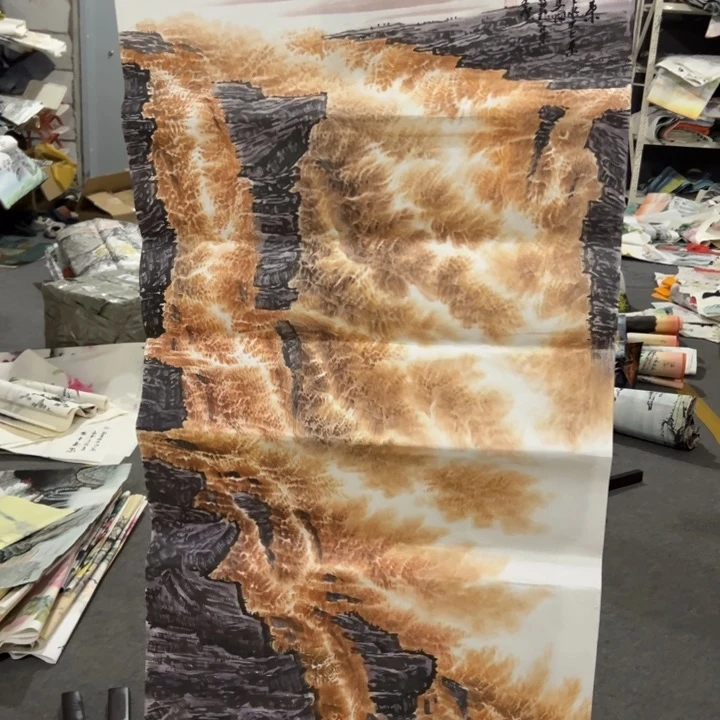 纯手绘图画的真不错哦