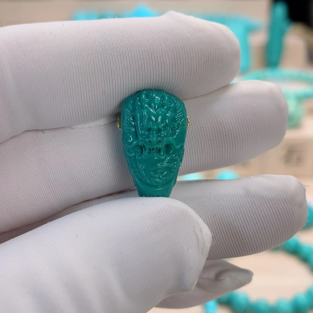 绿松石挂件未镶嵌