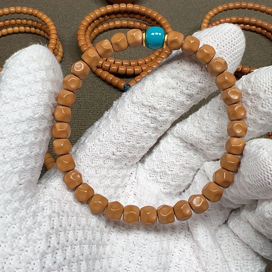 金***开手串/手链橄榄核橄榄核尖老挝无相单圈7.0