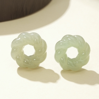 【小北珠宝】和田玉吊坠约22*22mm带绳【多样性发一件】2