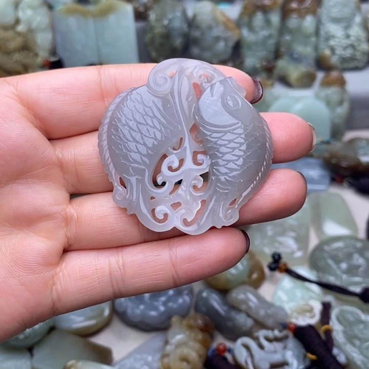 和田玉挂件未镶嵌