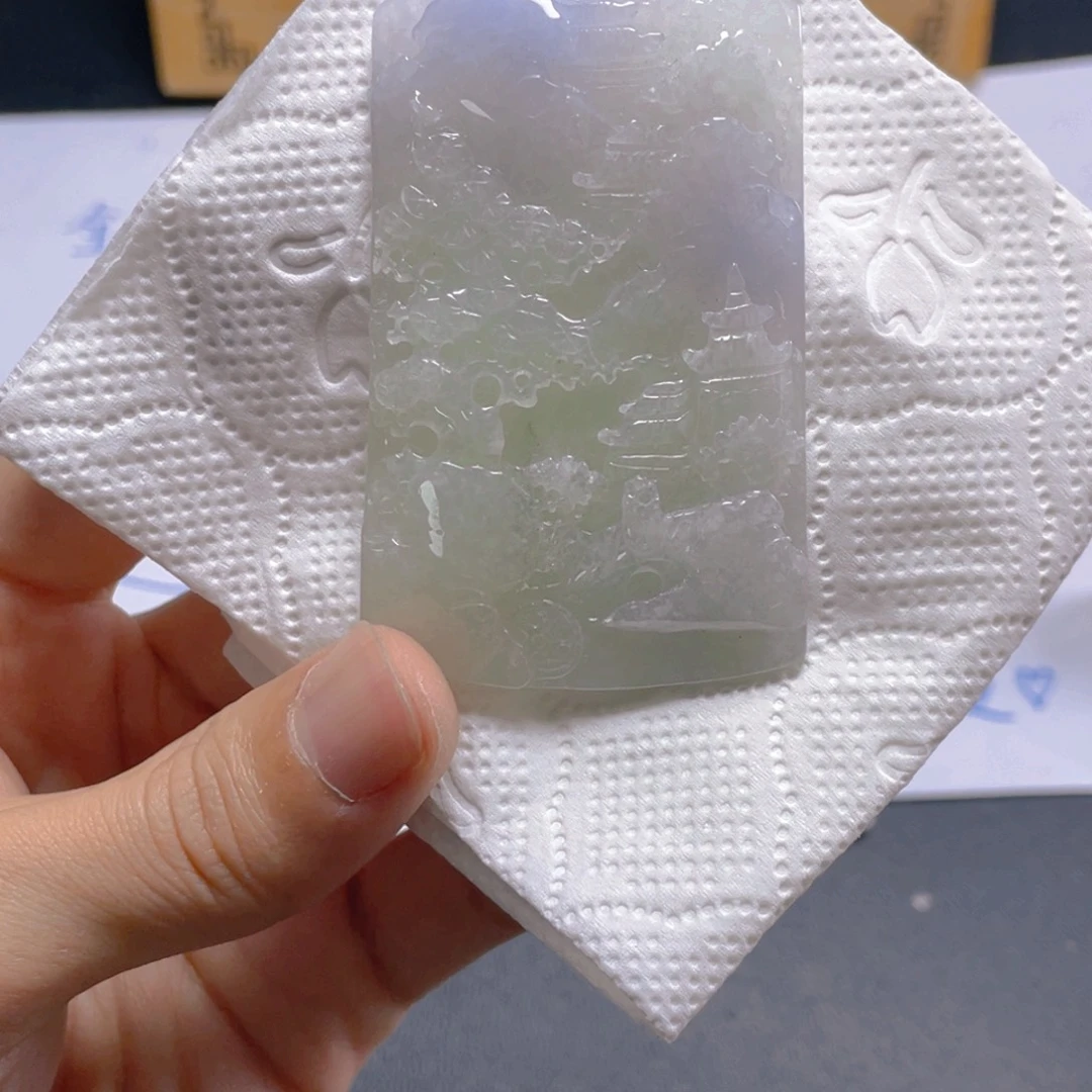 北***霸定制翡翠未镶嵌牌子