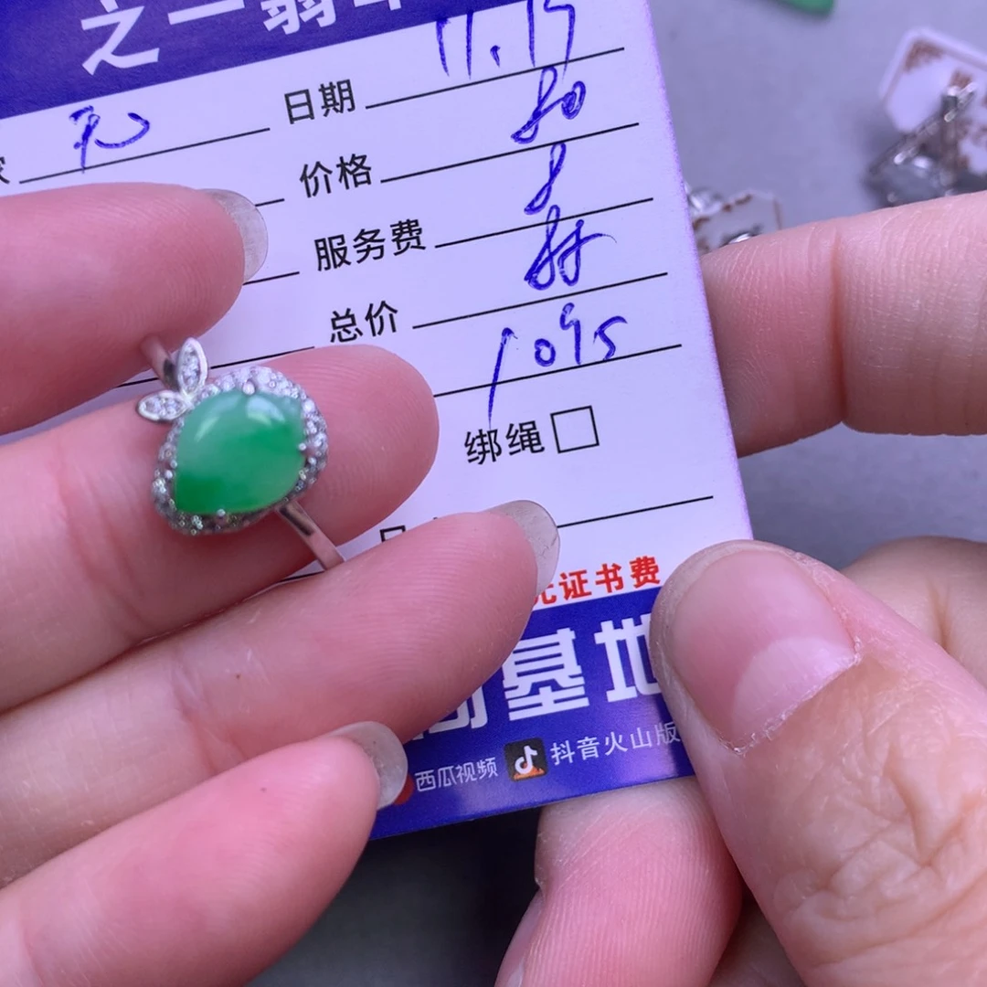 颈饰银S925镶嵌翡翠无****菲