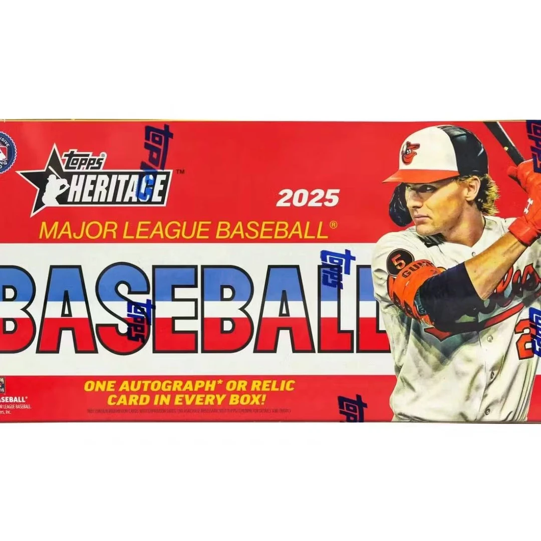 2025 Topps Heritage Baseball Hobby Box MLB 现货盒卡